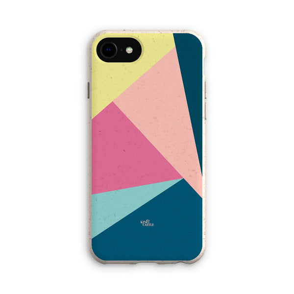 Pastel Triangles Eco Phone Case