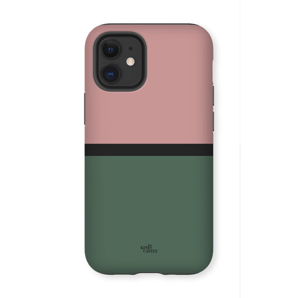 Pink & Green Duo Tough Phone Case