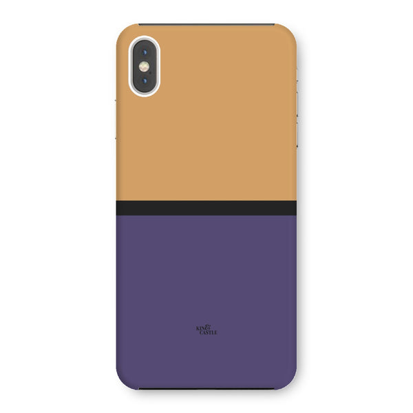 Sand & Purple Duo Snap Phone Case