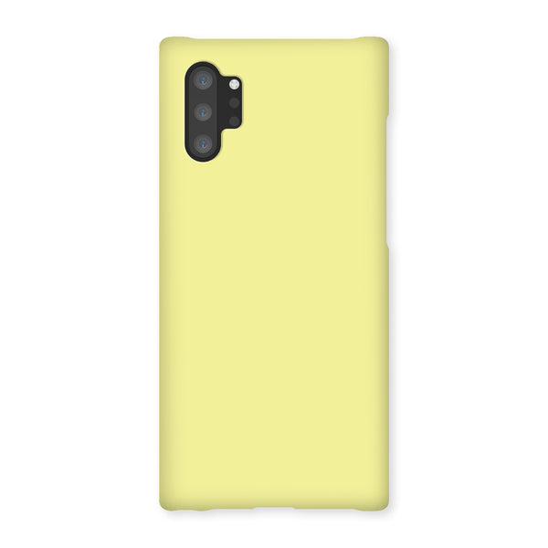 Lemon Yellow Snap Phone Case