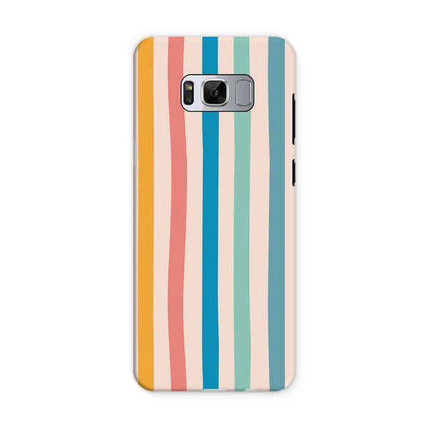Earth Tones Stripe Tough Phone Case