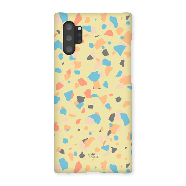 Yellow, Peach & Blue Terrazzo Snap Phone Case