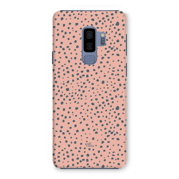 Pink & Grey Animal Spots Snap Phone Case