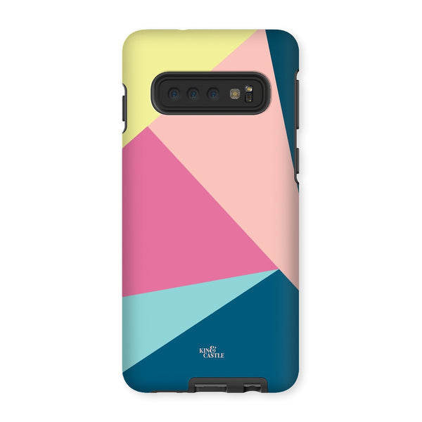Pastel Triangles Tough Phone Case