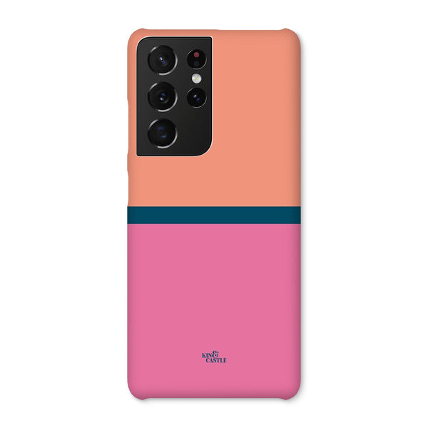 Peach & Pink Duo Snap Phone Case