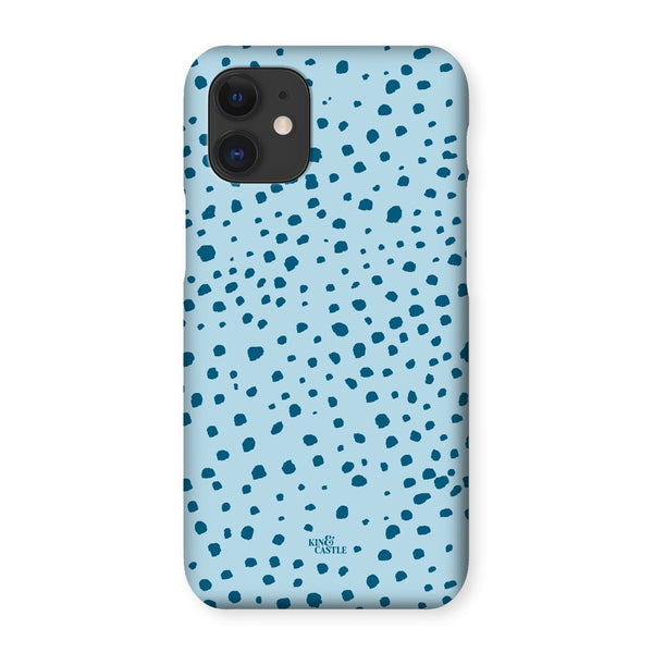 Blue Animal Spot Snap Phone Case