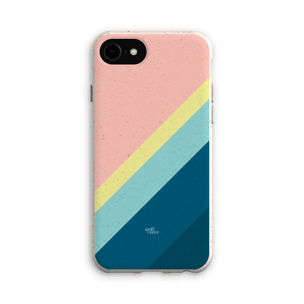 Pastels Geometric Stripe Eco Phone Case