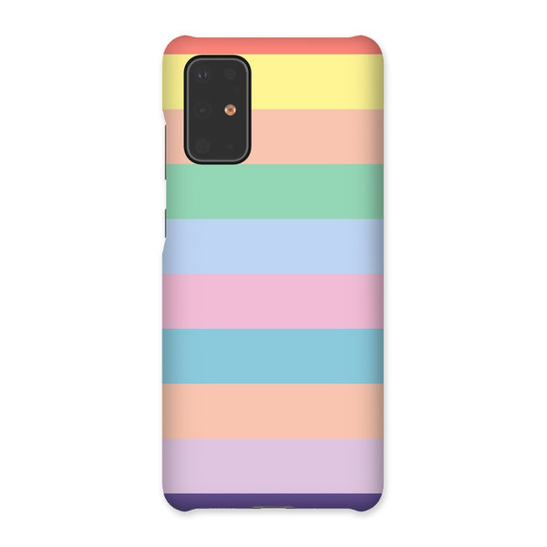Pastel Stripe Snap Phone Case