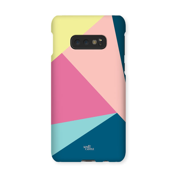 Pastel Triangles Snap Phone Case