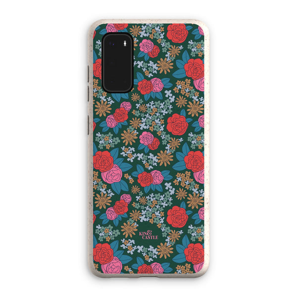 Pink & Red Garden Eco Phone Case