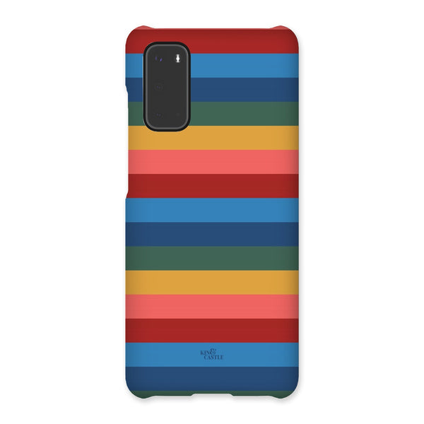Retro Rainbow Snap Phone Case