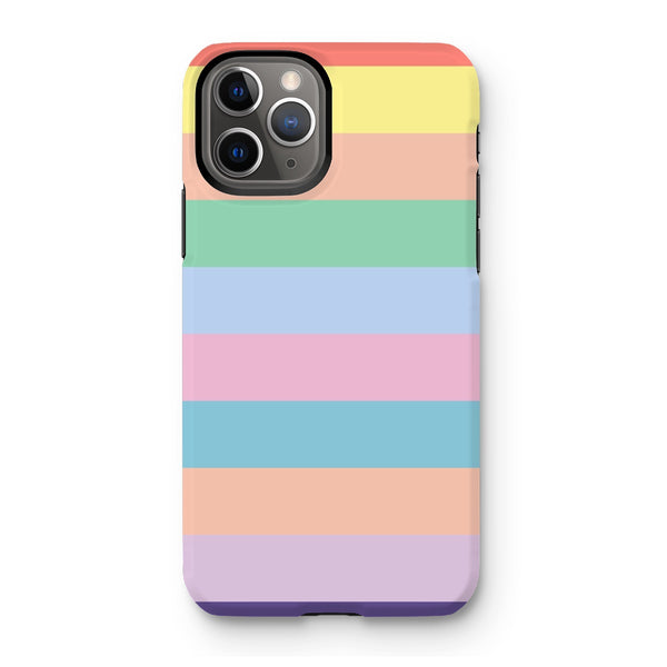 Pastel Stripe Tough Phone Case