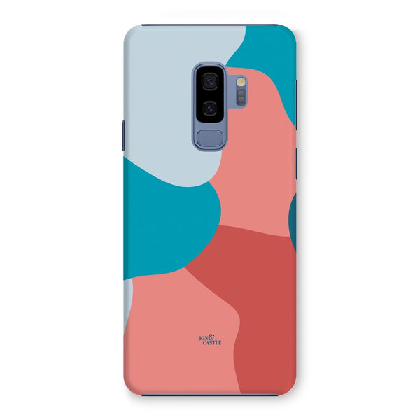 Blue, Red & Pink Abstract Snap Phone Case