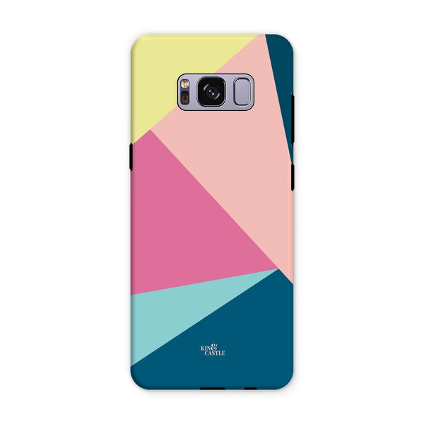 Pastel Triangles Tough Phone Case
