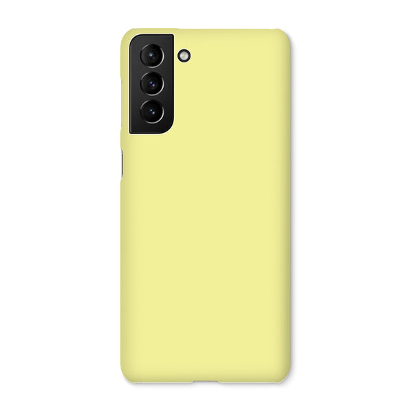 Lemon Yellow Snap Phone Case