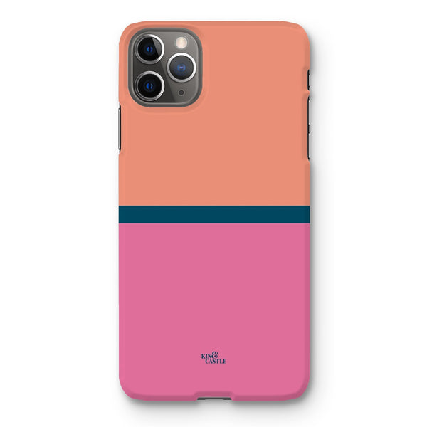 Peach & Pink Duo Snap Phone Case