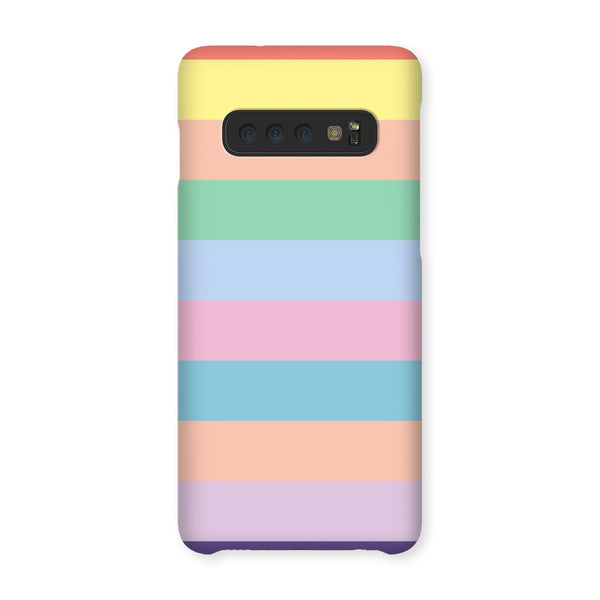 Pastel Stripe Snap Phone Case