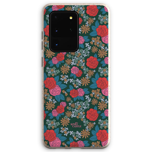 Pink & Red Garden Eco Phone Case