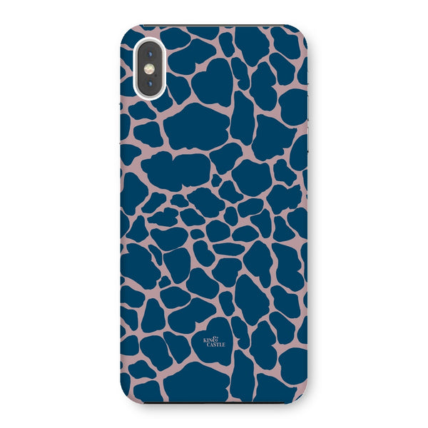 Pink & Blue Giraffe Print Snap Phone Case