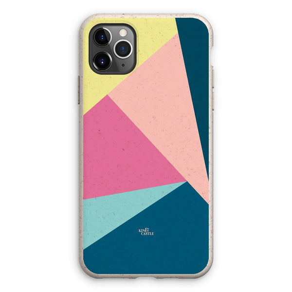 Pastel Triangles Eco Phone Case