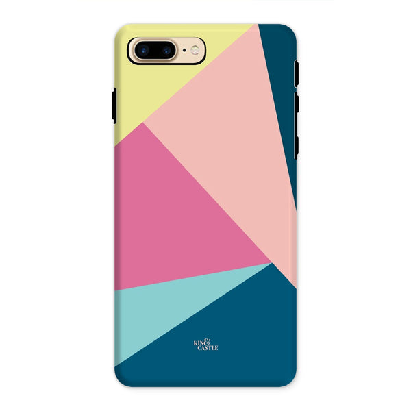 Pastel Triangles Tough Phone Case