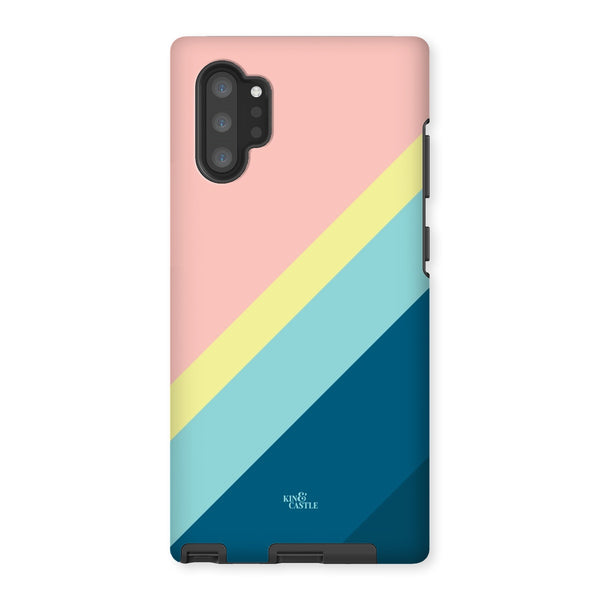 Pastels Geometric Stripe Tough Phone Case