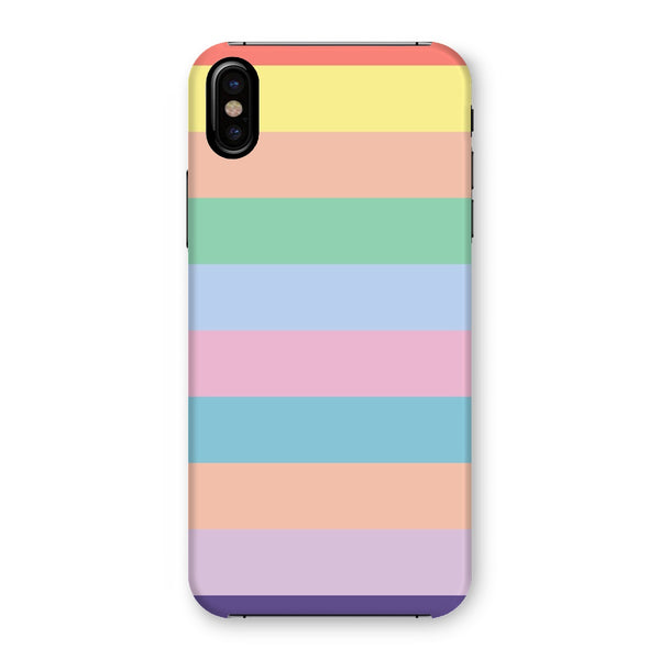 Pastel Stripe Snap Phone Case
