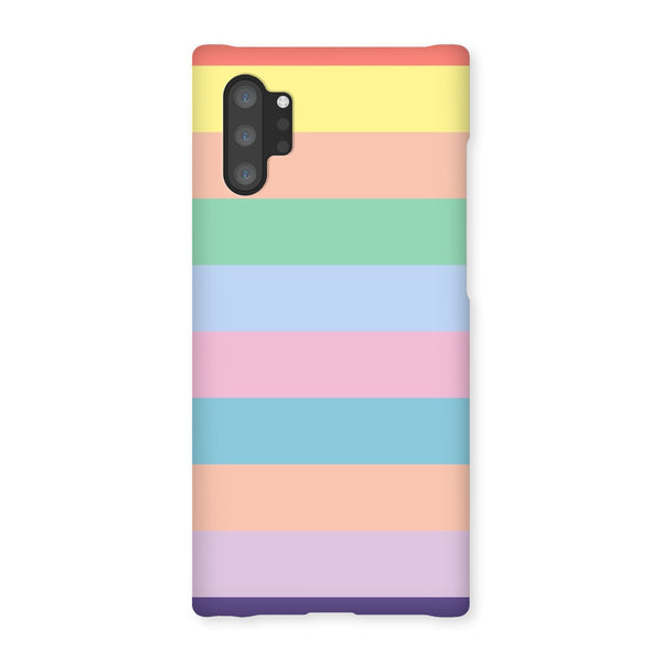 Pastel Stripe Snap Phone Case