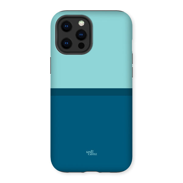 Blue Duo Tough Phone Case