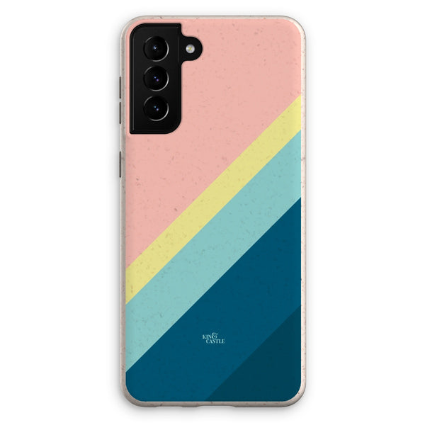 Pastels Geometric Stripe Eco Phone Case