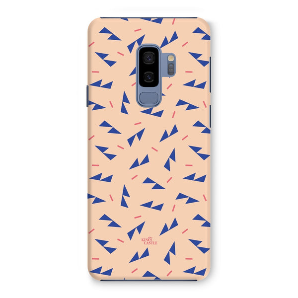 Blue Ditzy Triangles Snap Phone Case