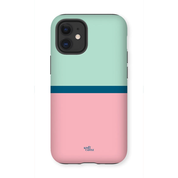 Mint & Pink Duo Tough Phone Case