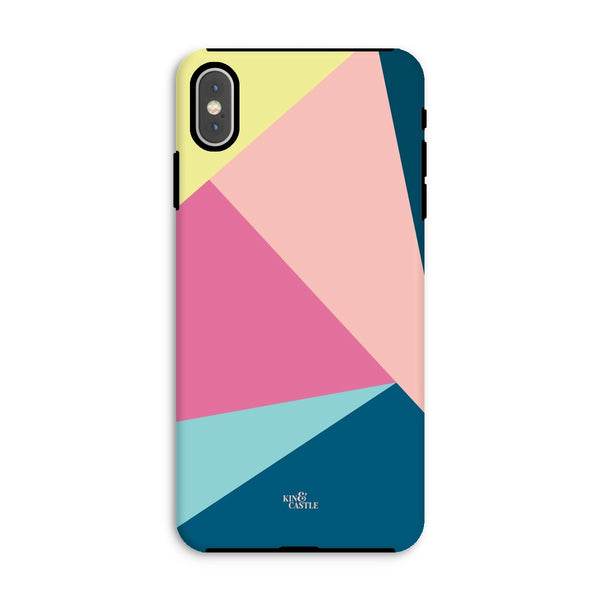 Pastel Triangles Tough Phone Case