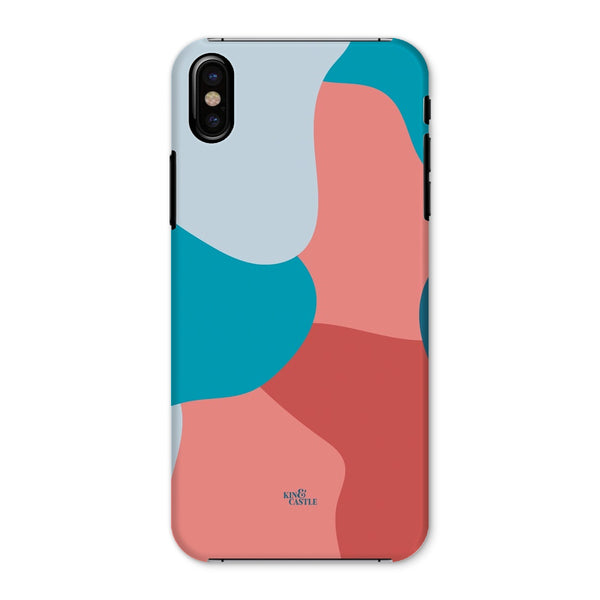 Blue, Red & Pink Abstract Snap Phone Case