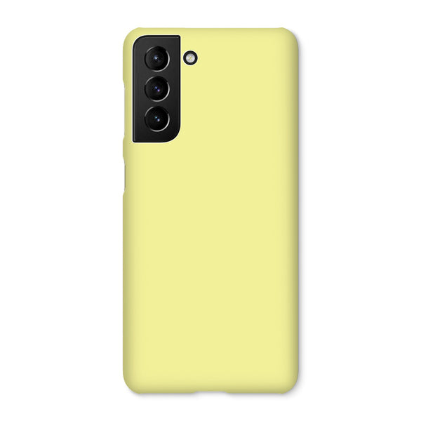 Lemon Yellow Snap Phone Case