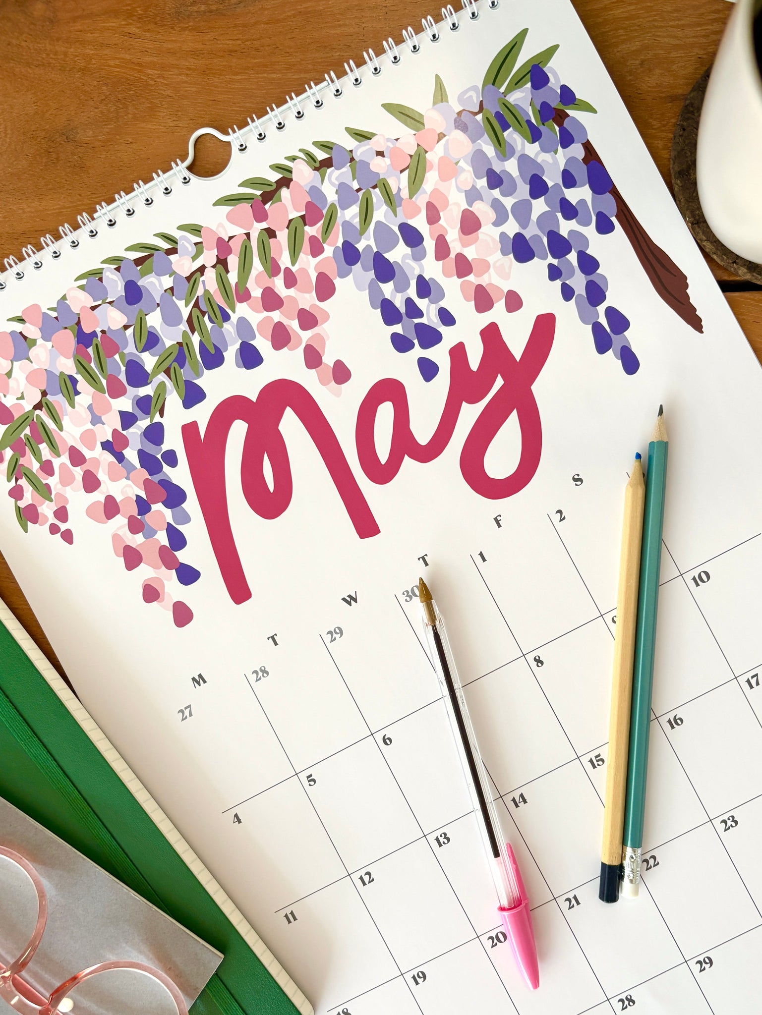 2026 Year in Botanicals A3 Wall Calendar
