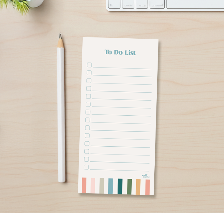 Rainbow Weekly To Do List Pad