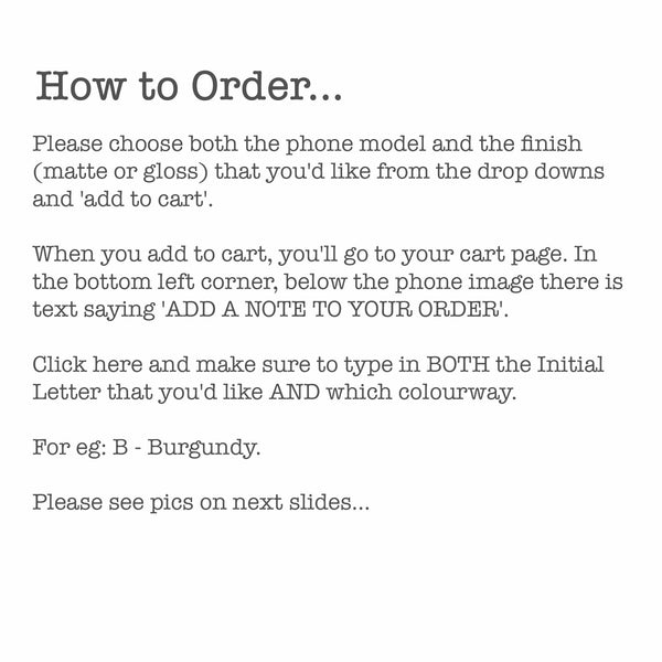 Monogram Initial Earth Tones Tough Phone Case