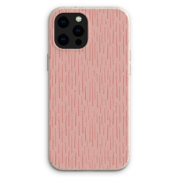 Rose Pink Dash Eco Phone Case