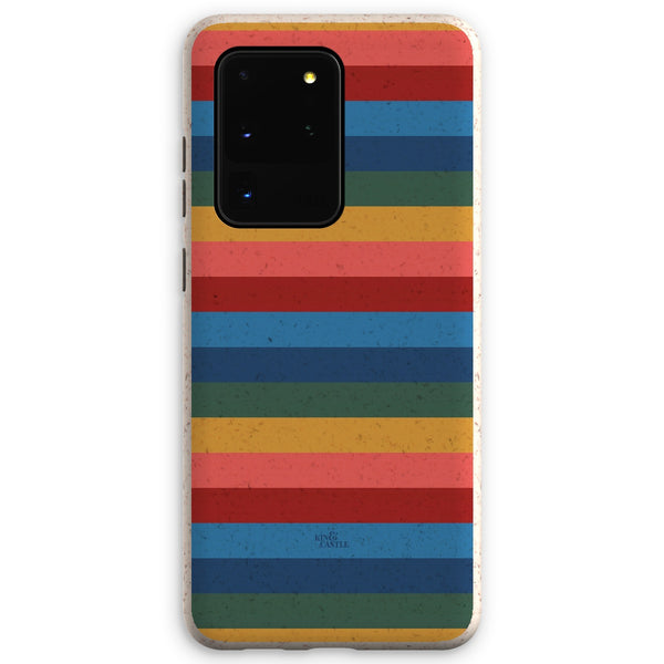 Retro Rainbow Eco Phone Case