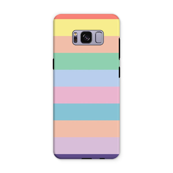 Pastel Stripe Tough Phone Case