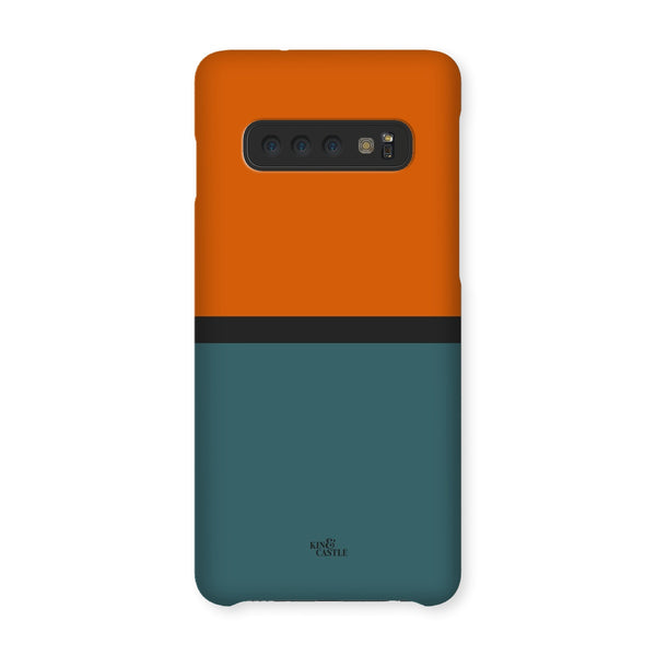 Rust & Teal Duo Snap Phone Case