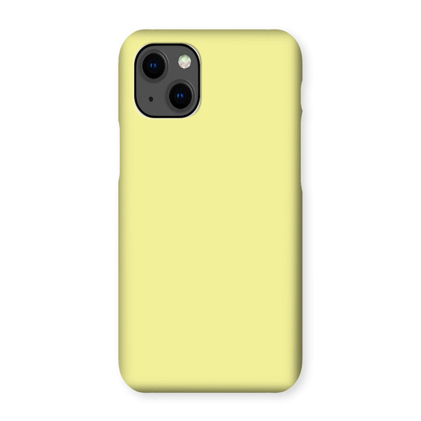 Lemon Yellow Snap Phone Case