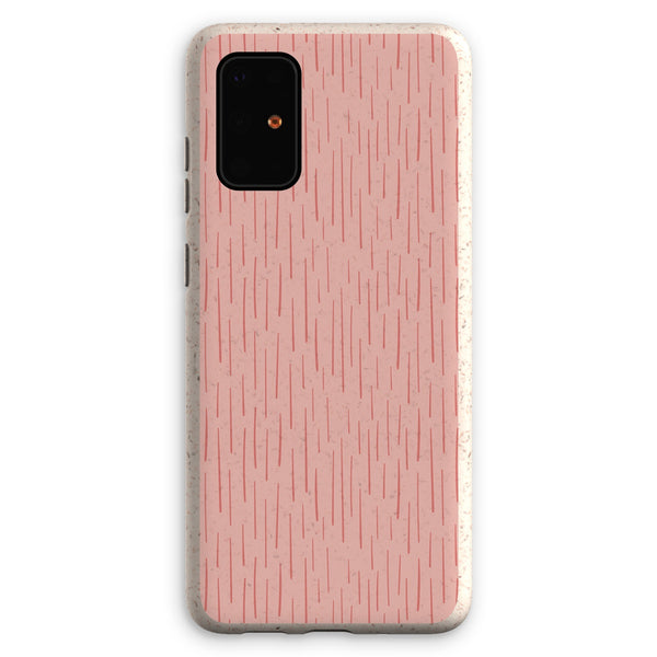 Rose Pink Dash Eco Phone Case