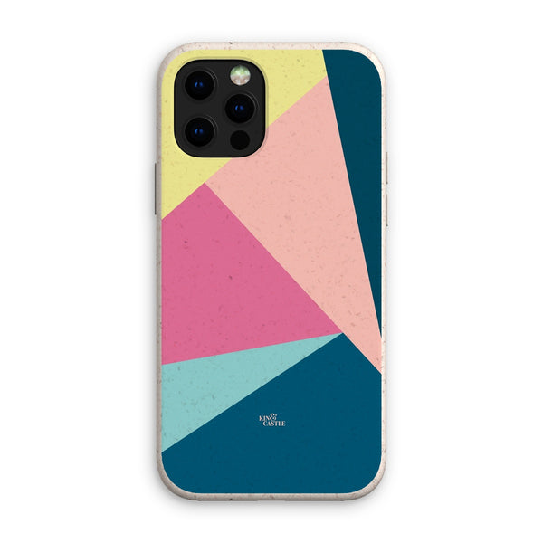 Pastel Triangles Eco Phone Case
