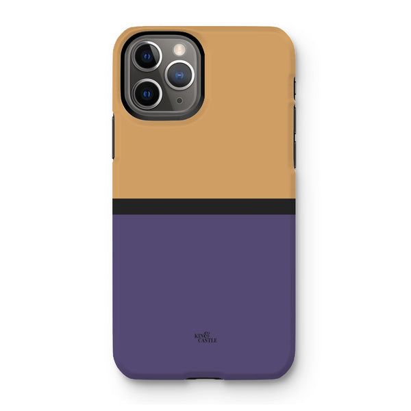 Sand & Purple Duo Tough Phone Case