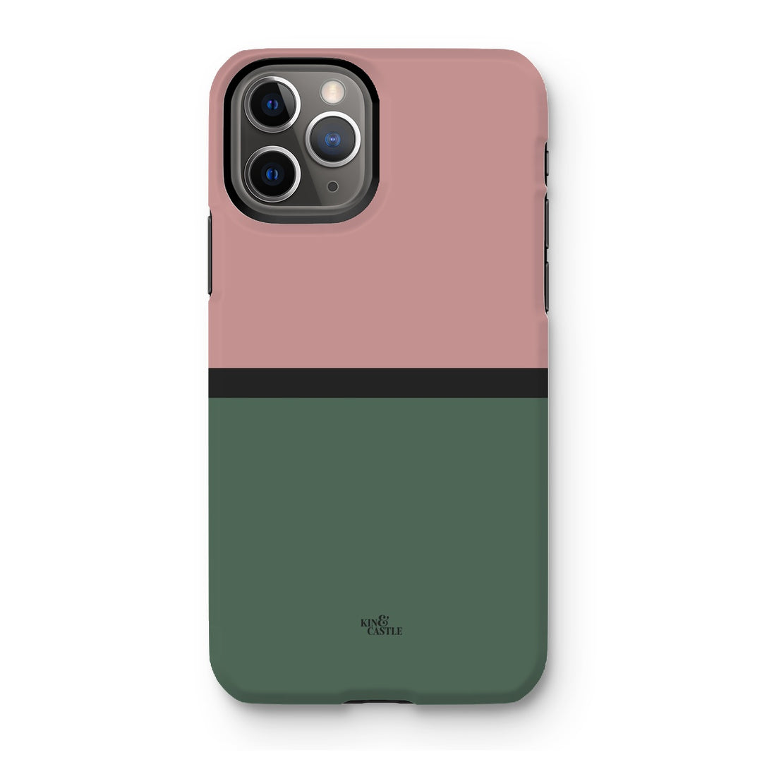 iPhone 11 Pro - Tough Case - Pink & Green Duo - Matte