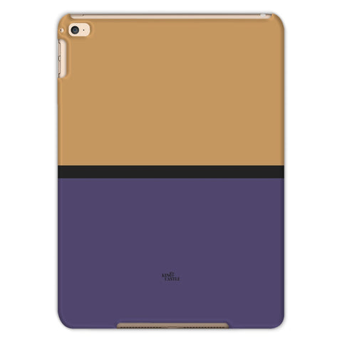 Sand & Purple Duo Tablet Cases