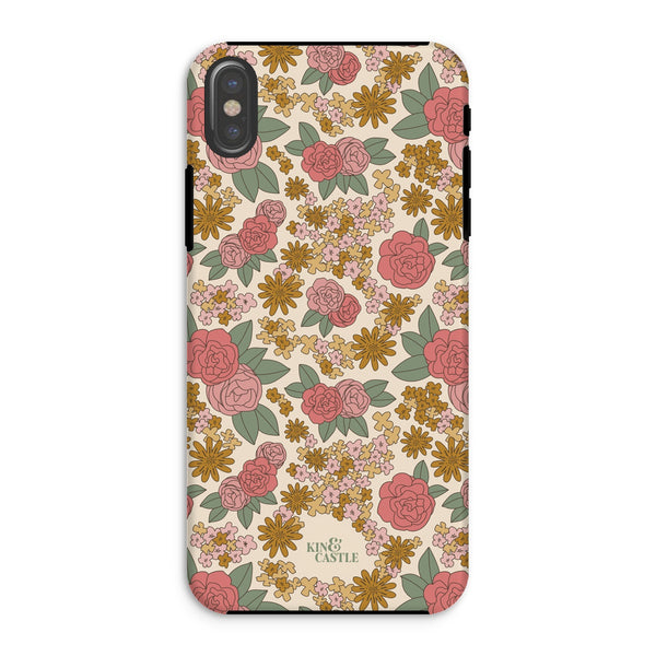 Pink & Rose Garden Tough Phone Case