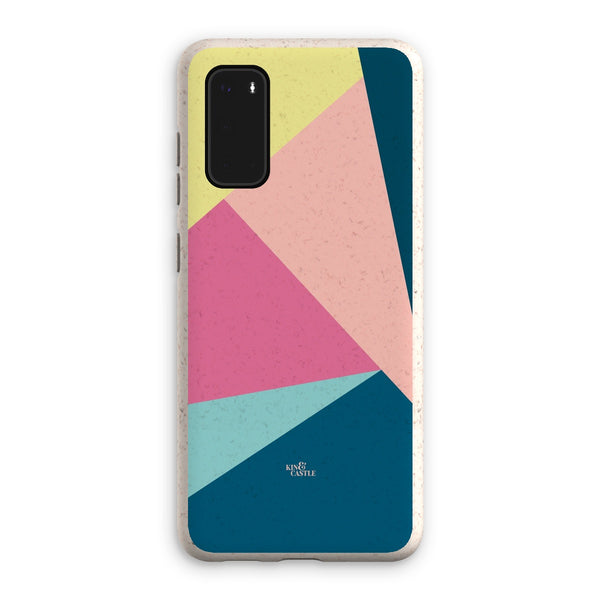 Pastel Triangles Eco Phone Case